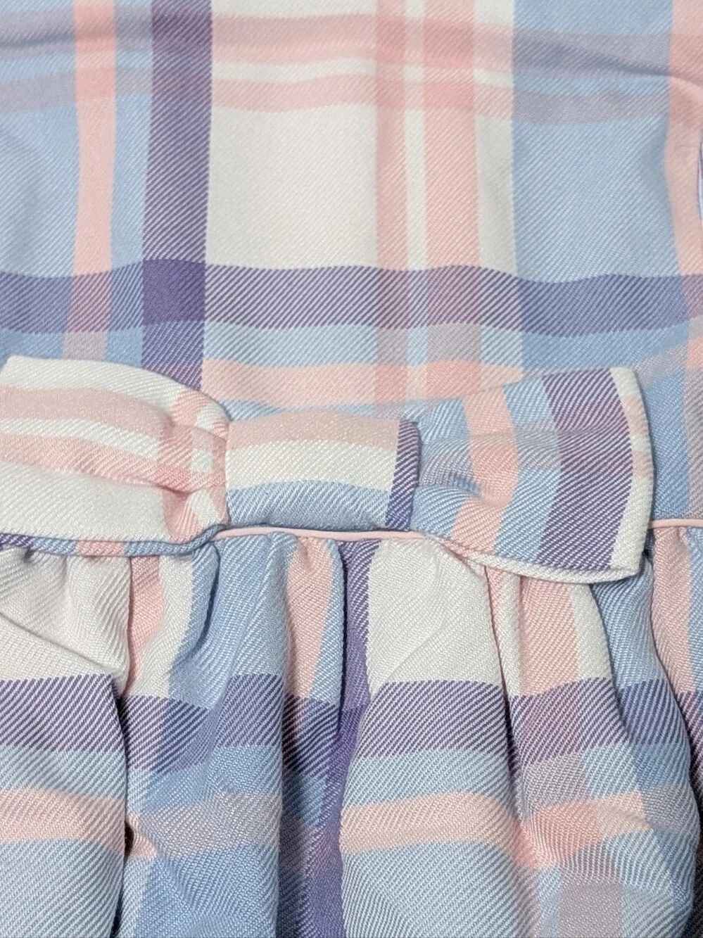 The Beaufort Bonnet Company Pippa Peacoat 18/24M NWT Plaid 💕